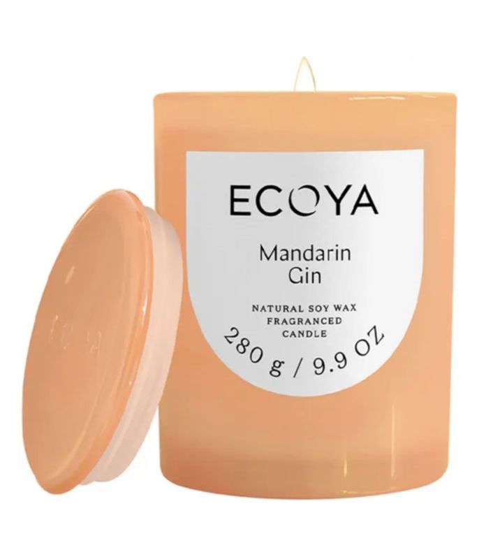 Ecoya Mandarin Gin, duftlys, 280 g