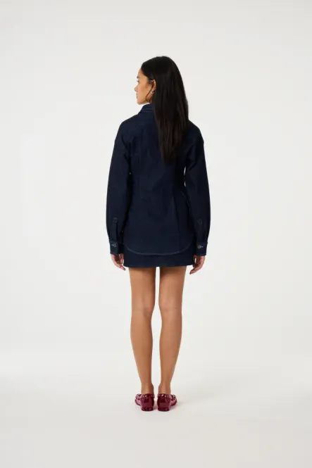 Hovedbilde Fabienne Irina Blouse, mørk denim