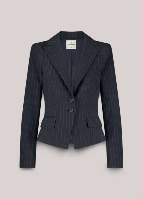 Hovedbilde Summum pinstripe blazer, midnattsblå