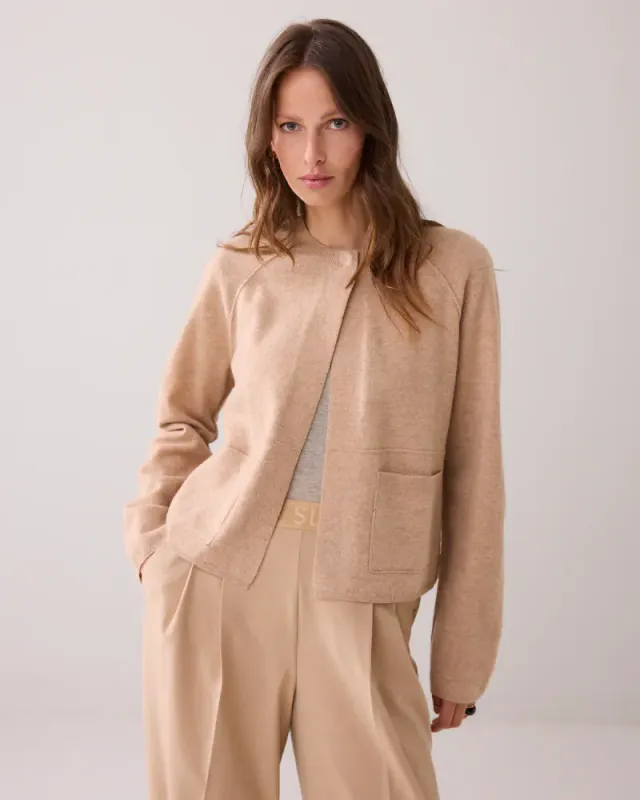 Summum cardigan, beige