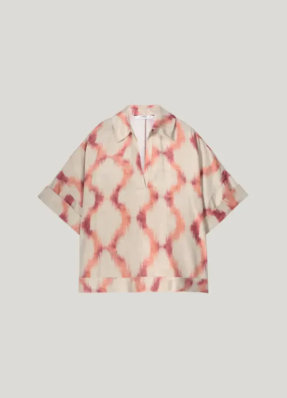 Summum Mønsteret bluse 