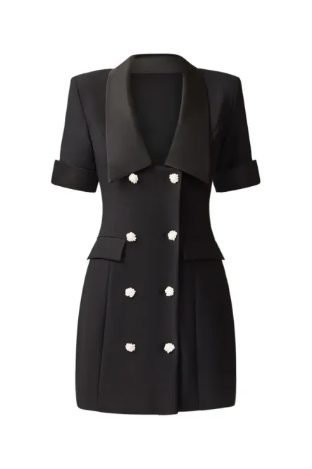 Hovedbilde Elliatt, Ruby short sleeve blazer dress, sort
