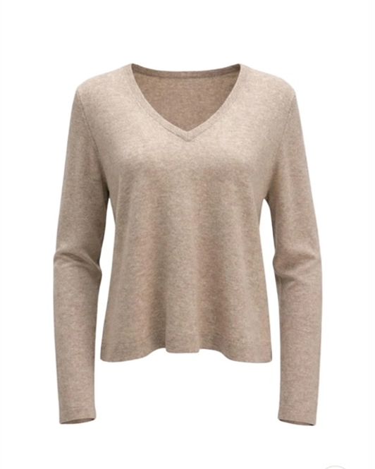 Hovedbilde Amuse Genser Hanne, beige eller lys rosa