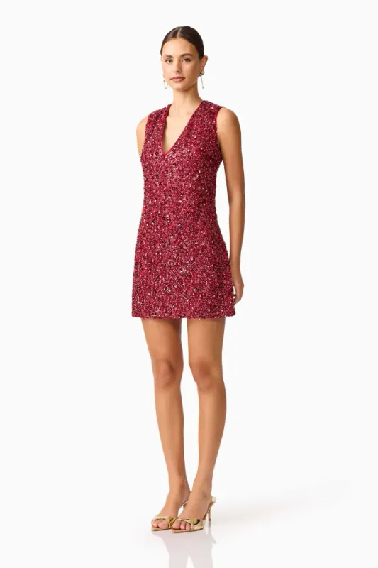 Elliatt, Carmen mini dress, rød