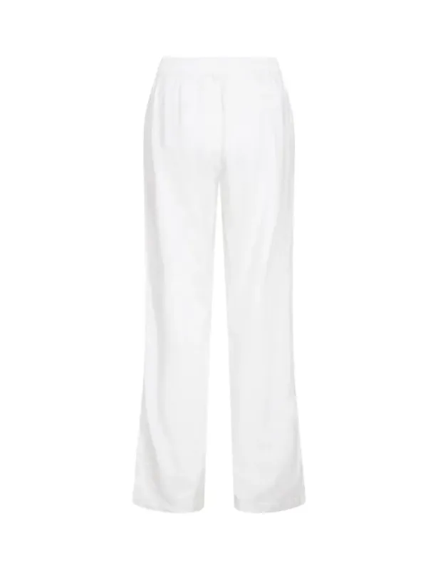 Levete Room, hvit bukse Naja 7,  i linblanding