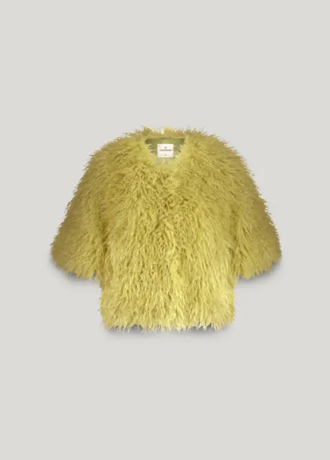 Hovedbilde Summum Afghan faux fur coat, green glow