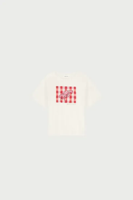 Hovedbilde Fabienne Fay t-shirt, rød/rosa lobster print