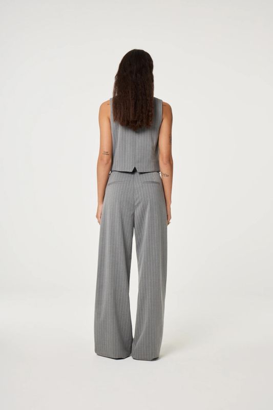 Fabienne vest, Gigi Gilet, grey melange