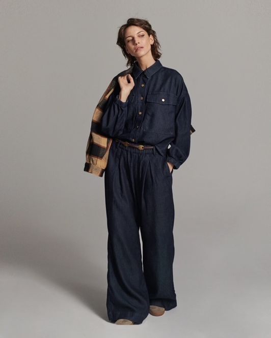 Hovedbilde Summum kimono dark denim blouse jacket